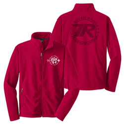 F217 - Buckeye SR-SR Pipestone Logo - EMB - Fleece Jacket with Laser Etch Back